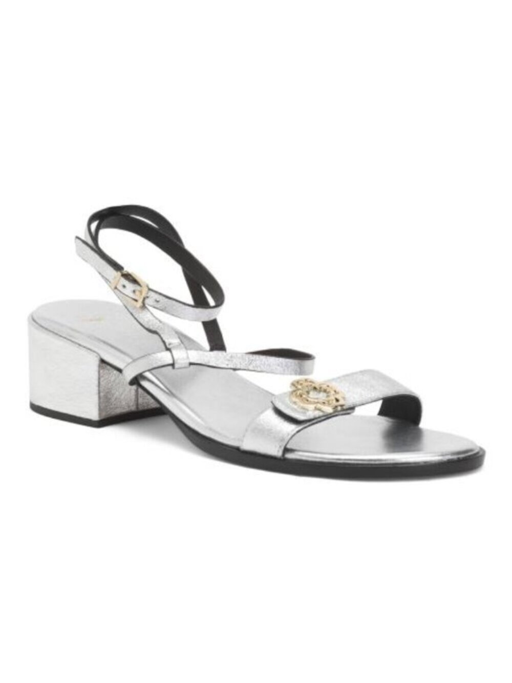 MAJE Leather Feden Sandals - Picture 1 of 4